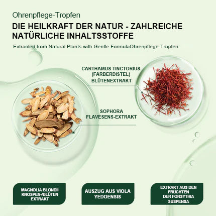 Ohrpflege-Tropfen – Pflanzliche Formel