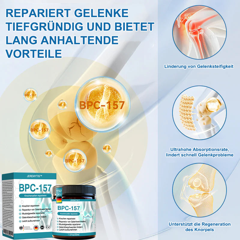 JEREMYTIS™ 𝐁𝐏𝐂-𝟏𝟓𝟕 𝐆𝐞𝐥𝐞𝐧𝐤𝐡𝐞𝐢𝐥𝐬𝐚𝐥𝐛𝐞 🦴 Behandelt Arthritis, Neuropathie, Rheuma, Sportverletzungen und mehr