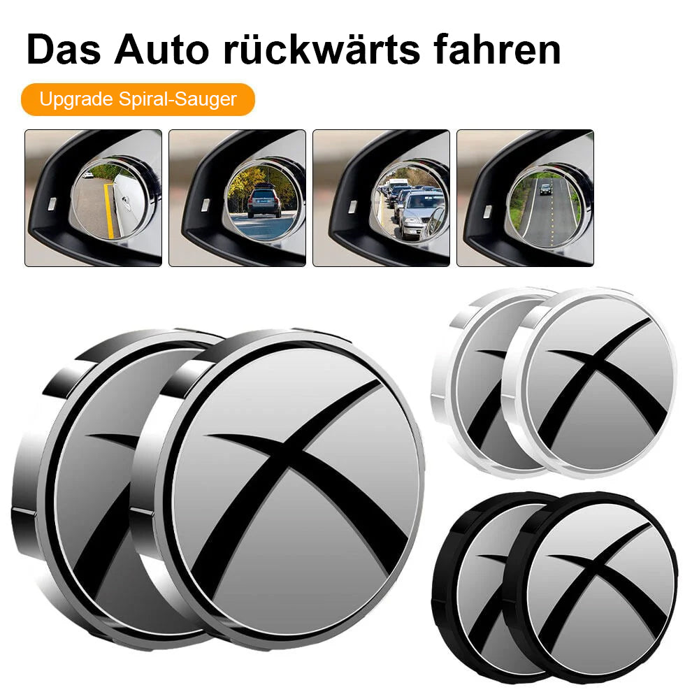 Saugnapf-Auto-Konvex-Blind-Spot-Spiegel (1 Set / 2 Stück)