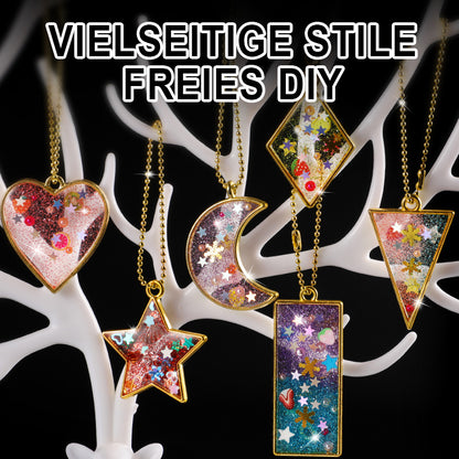 DIY-Kunstharz-Anhänger-Bausätze