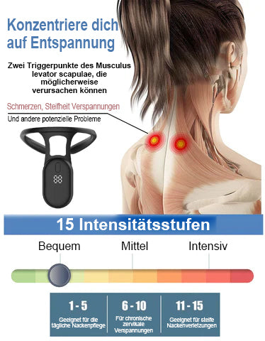 NeckEase™ Ultraschall-Lymph-Beruhigungsinstrument für den Hals
