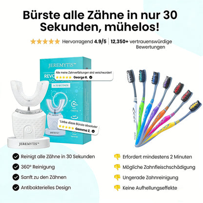 🦷JEREMYTIS™ Elektrische Zahnbürste - 30-Sekunden Zahnrevolution