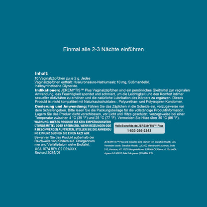 JEREMYTIS™ Plus - Extra starke Linderung bei vaginaler Trockenheit