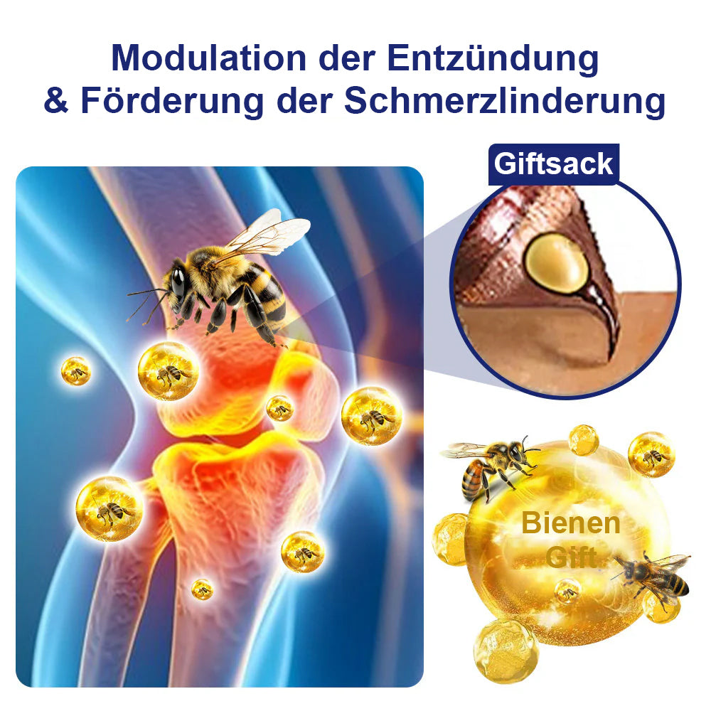🐝[Offizieller Store] ODEIUN Bienenvenen-Schmerzlindernde Knochenheilungscreme 👨‍⚕️ Genehmigt von der Deutschen Osteopathischen Vereinigung (DGO)