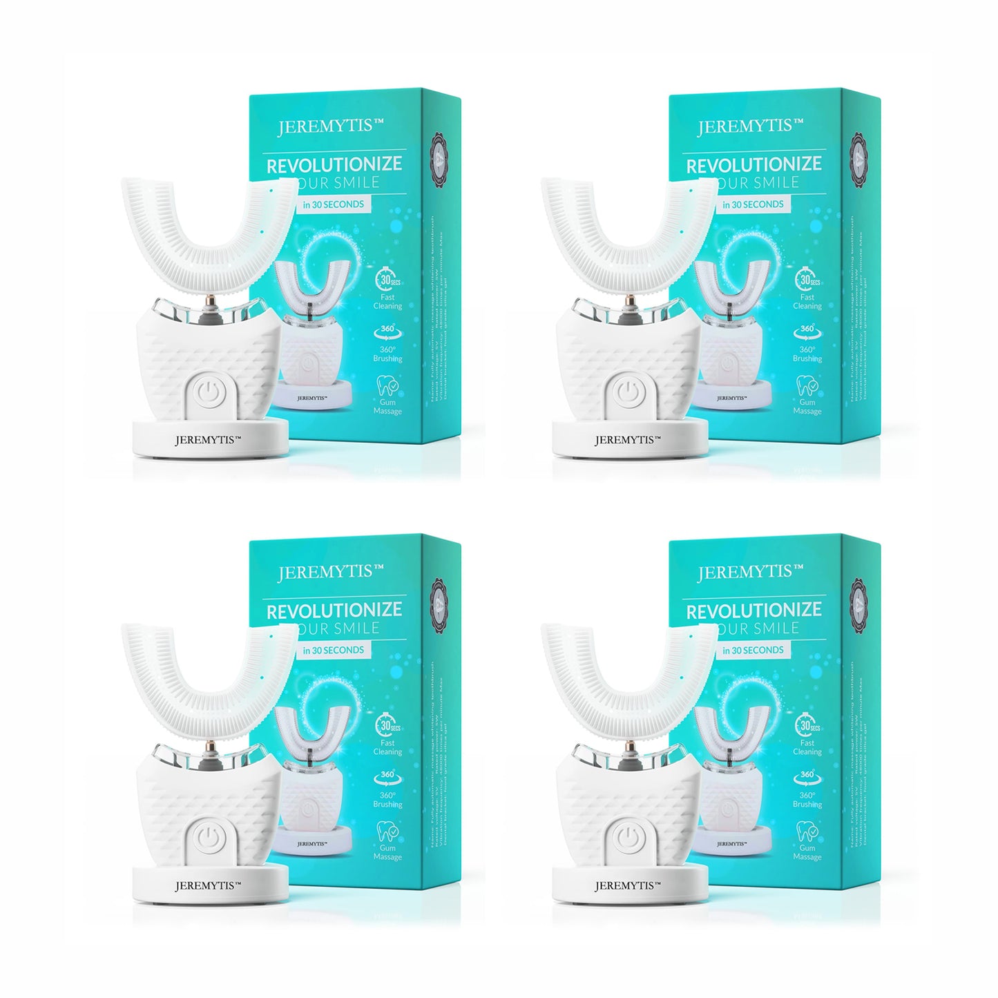 JEREMYTIS™ Elektrische Zahnbürste - 30-Sekunden Zahnrevolution