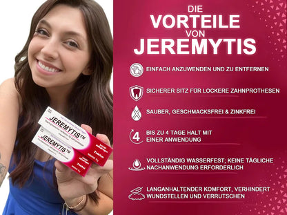 ✨[Offizieller Markenladen] JEREMYTIS™ Thermoplastisches Haftmittel für Zahnprothesen (✨KAUF 2, ERHALTE 1 GRATIS🎁)