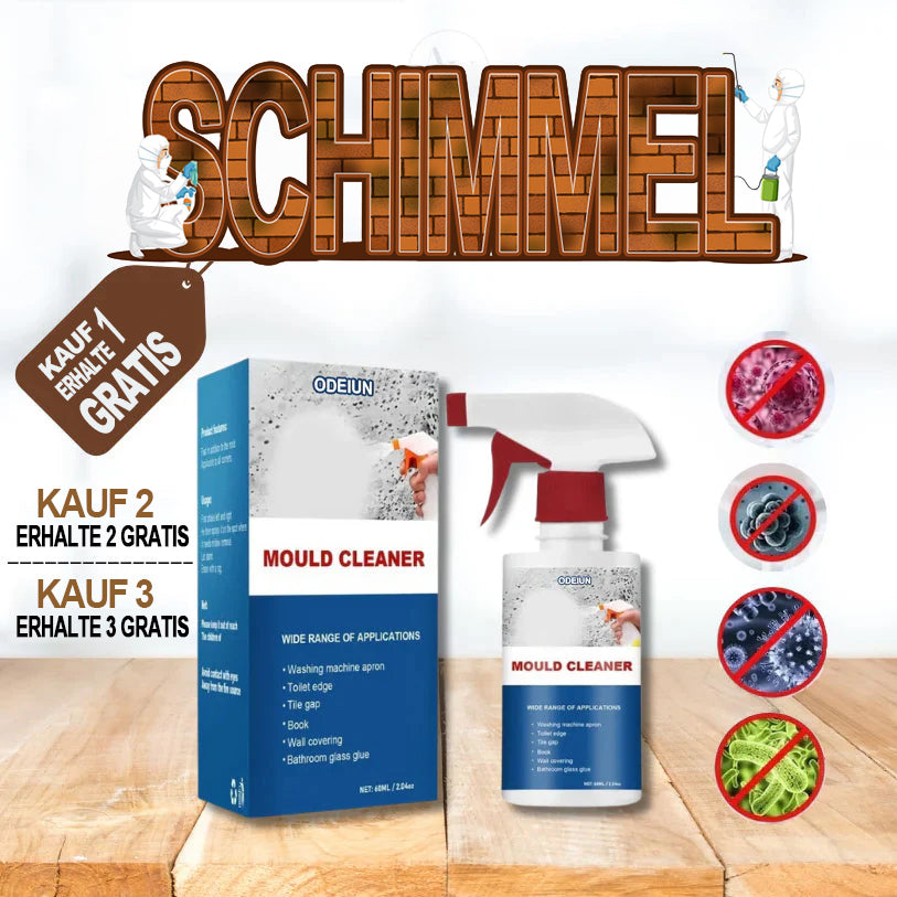 ODEIUN ™ | MOULD CLEANER Revive Spray: Sofortige Schimmelentfernungslösung